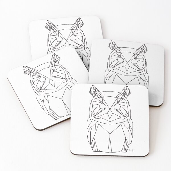 Item preview, Geometric Owl - Customizable Design designed and sold by YaraCreatyque.