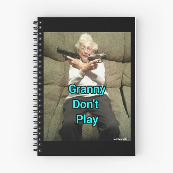 Item preview, Granny Don't Play designed and sold by BansheeMilk.