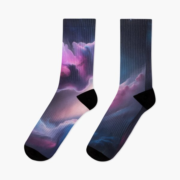 Item preview, Vibrant Dreamscapes Space Art Cosmos Night Colors Clouds designed and sold by ART ATTACK ZONE.