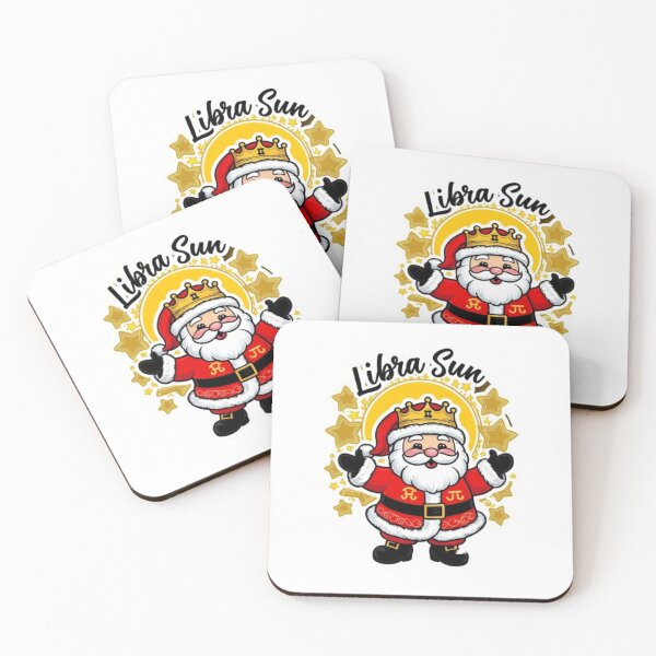 Item preview,  Cute Libra Sun Christmas Astrology Santa Art designed and sold by Mudastro Astrology.