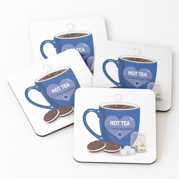 Item preview, Hot tea connoisseur BLUE designed and sold by StellarFX.