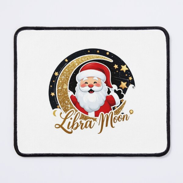 Item preview, Cute Libra Moon Christmas Astrology Santa Art designed and sold by Mudastro Astrology.
