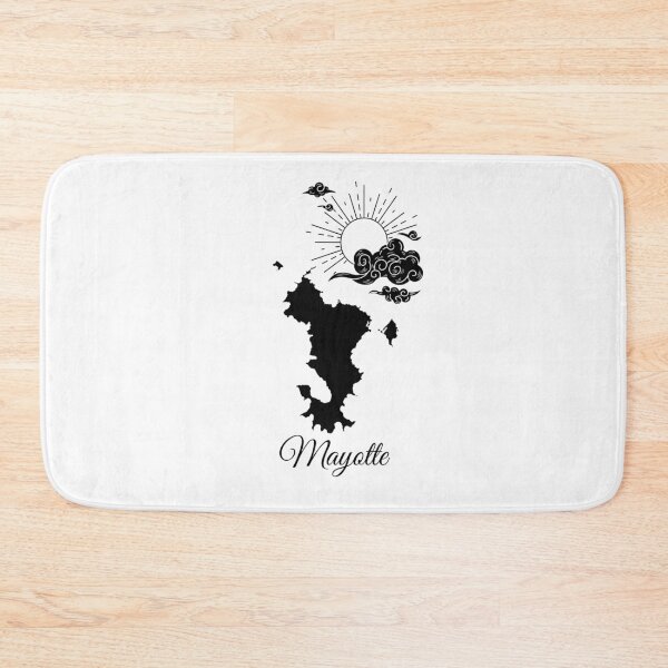 Item preview, Mayotte sun in black and white designed and sold by FoxinhoSoumaila.