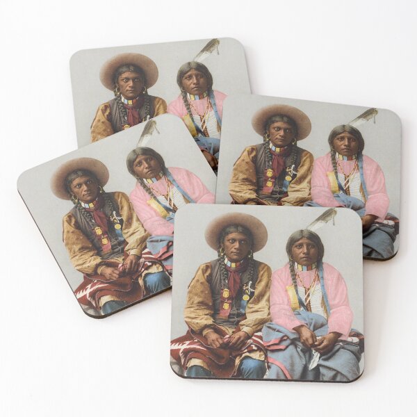 Item preview, Ute couple designed and sold by 19th Century in Color.
