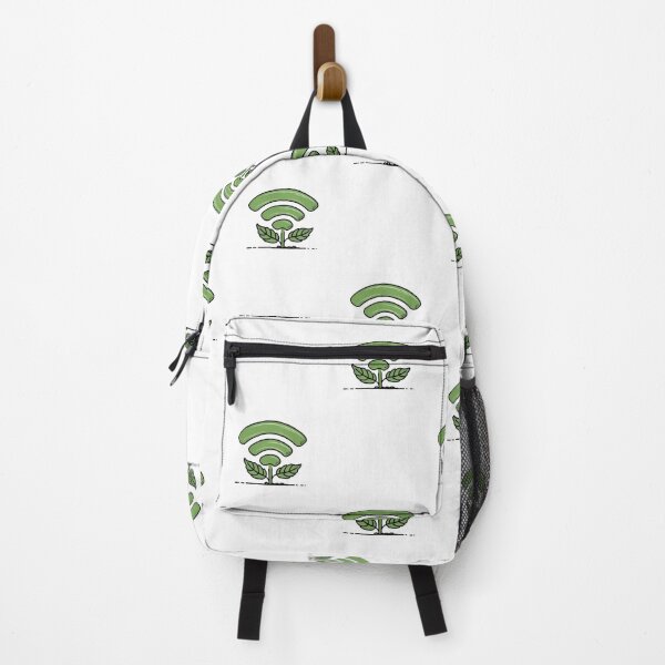 Item preview, Plant With WiFi Signal Leaves Gift For Nature And Tech Lovers designed and sold by CosmicFreedom9.