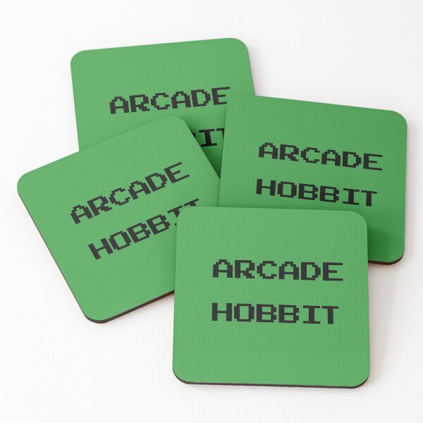 Item preview, Diseño de frase elegante y retro de Arcade Hobbit designed and sold by RainbowDoveShop.