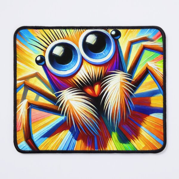 Item preview, Adorable Rainbow Jumping Spider designed and sold by ChrisButler.