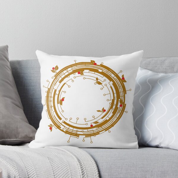 Item preview, Circuit Wreath 2 - Minimalist Christmas Design designed and sold by I-RDesign.