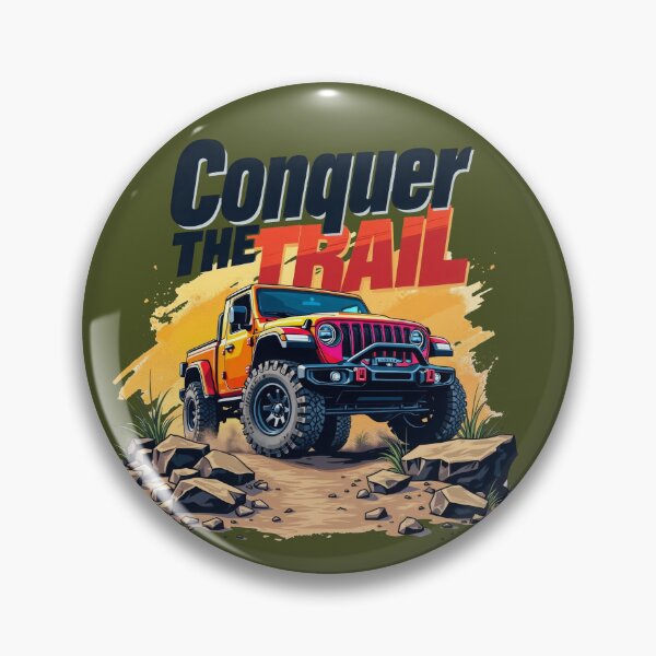 Item preview, Conquer the Trail 4x4 Off-Road Truck Design designed and sold by tarzbol.
