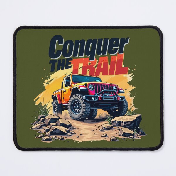 Item preview, Conquer the Trail 4x4 Off-Road Truck Design designed and sold by tarzbol.