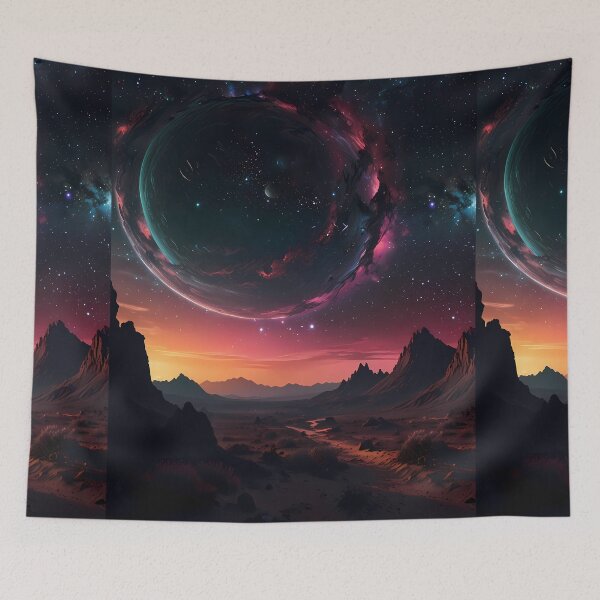 Item preview, Planets Galactic Wonders Universe Cosmos Space Stars designed and sold by ART ATTACK ZONE.