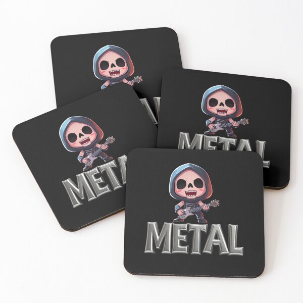 Item preview, Kawaii Death Metal, Anime Skull, Music Merch designed and sold by Burn-Ego.