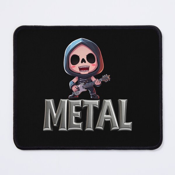 Item preview, Kawaii Death Metal, Anime Skull, Music Merch designed and sold by Burn-Ego.