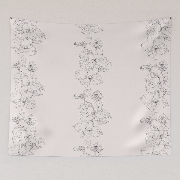 Item preview, Vietnam Wild Flower Line Art 39 designed and sold by tuyetstudio.