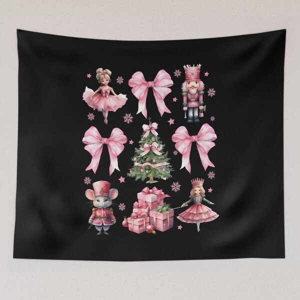 Item preview, Pink Christmas Style Merry Xmas designed and sold by GiggleStudio.