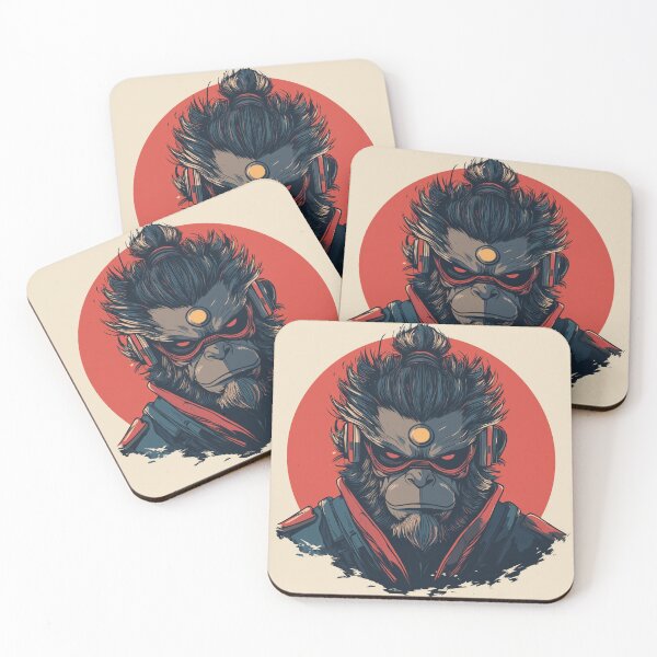 Item preview, The Great Sage Sun Wukong Cyberpunk style designed and sold by Vijaeyashimma.