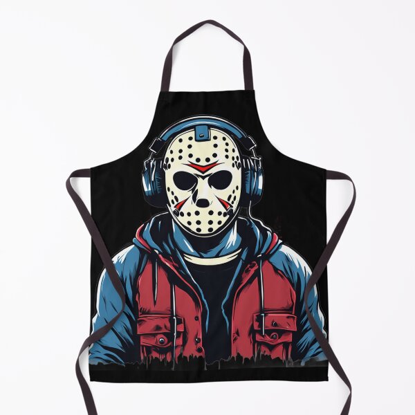 Item preview, Horror Hoodie, DJ Headphones, Hockey Mask designed and sold by Burn-Ego.