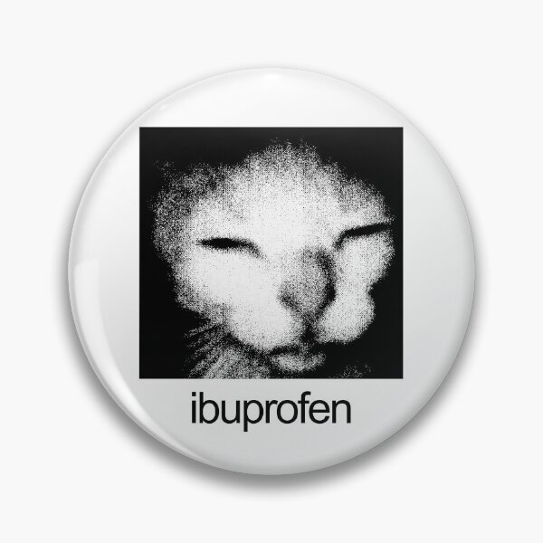 Item preview, Ibuprofen Cat Meme designed and sold by tartagain.