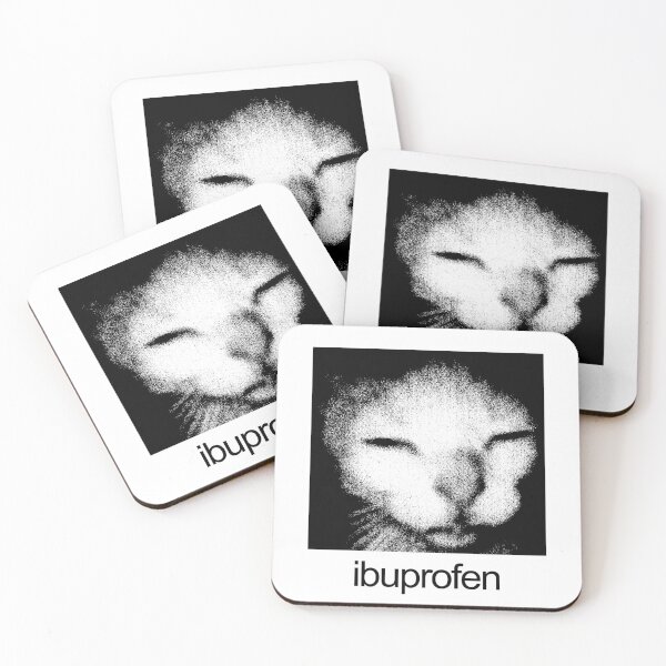 Item preview, Ibuprofen Cat Meme designed and sold by tartagain.