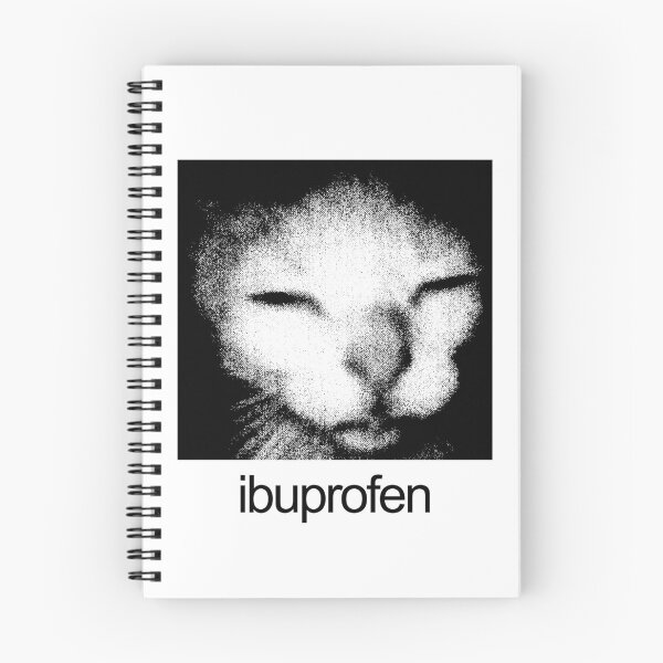 Item preview, Ibuprofen Cat Meme designed and sold by tartagain.