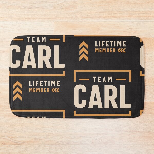 Item preview, Team Carl Lifetime Member Funny Name Carl designed and sold by cidolopez.