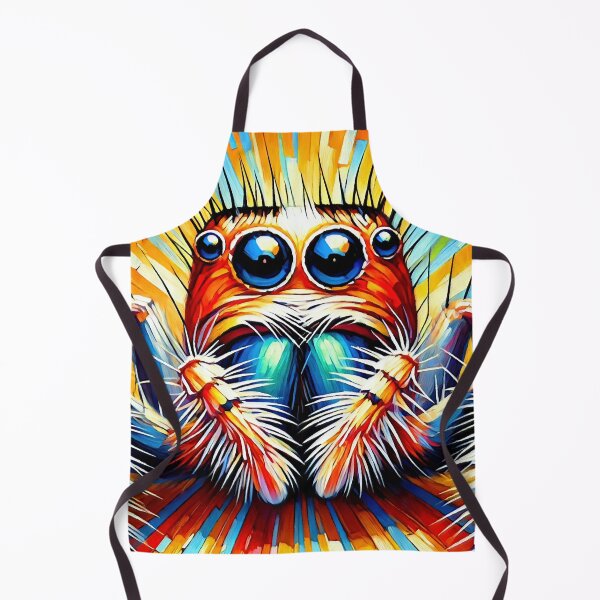Item preview, Colorful Curious Jumping Spider designed and sold by ChrisButler.