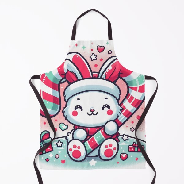 Item preview, A bunny with a candy cane designed and sold by DesignFreaks7.