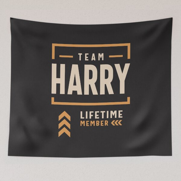 Item preview, Team Harry Lifetime Member Funny Name Harry designed and sold by cidolopez.