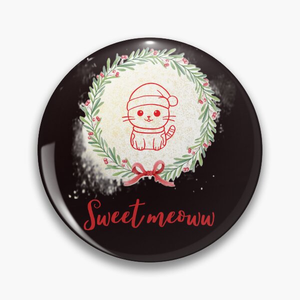 Artikelvorschau, Weihnachten Sweet Meoww, hübsches Kätzchen entworfen und verkauft von SimpleUla.