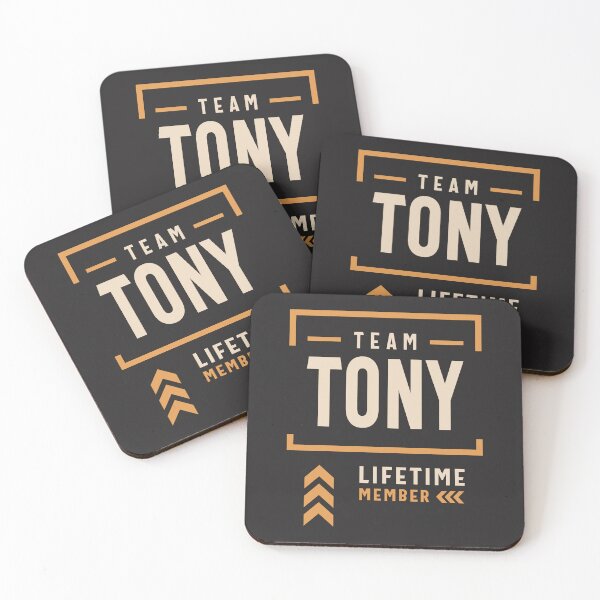 Artikelvorschau, Team Tony Lebenslanges Mitglied Lustiger Name Tony entworfen und verkauft von cidolopez.