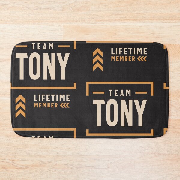 Item preview, Team Tony Lifetime Member Funny Name Tony designed and sold by cidolopez.