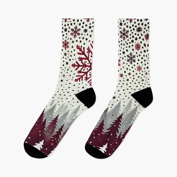 Item preview, Snowfall over Forest designed and sold by EndOfRainbowArt.