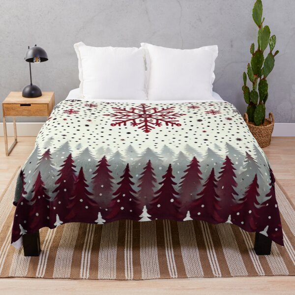 Item preview, Snowfall over Forest designed and sold by EndOfRainbowArt.