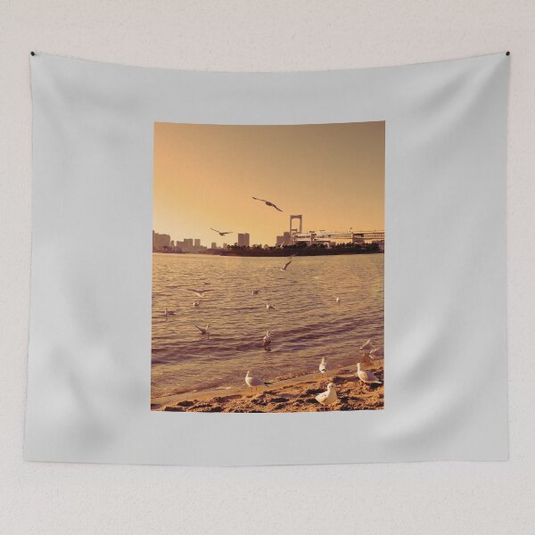 Item preview, Odaiba Seaside Park in the Evening designed and sold by JAPANESE FAVORITES.