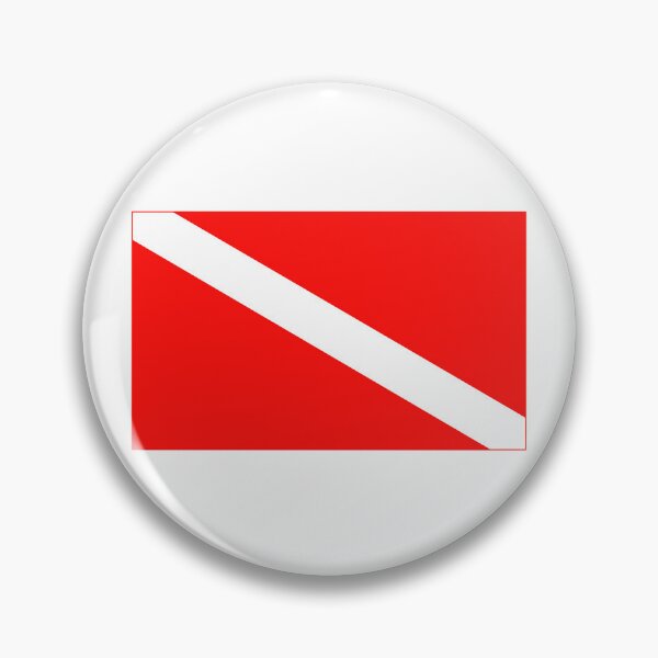 Item preview, Diving Flag designed and sold by Angry Swan Designs.