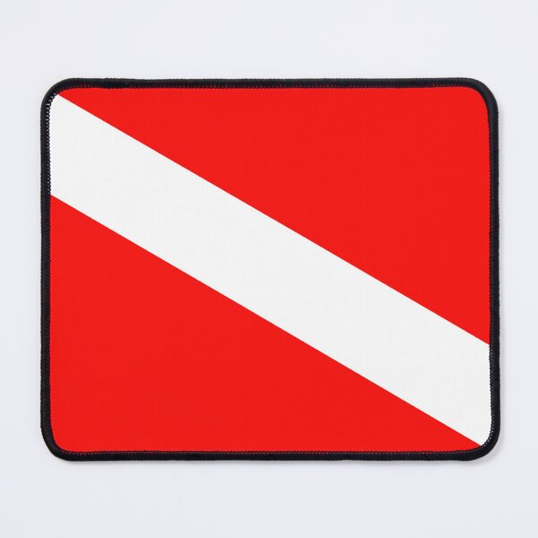 Item preview, Diving Flag designed and sold by Angry Swan Designs.
