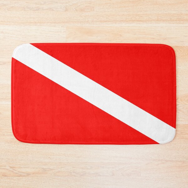 Item preview, Diving Flag designed and sold by Angry Swan Designs.