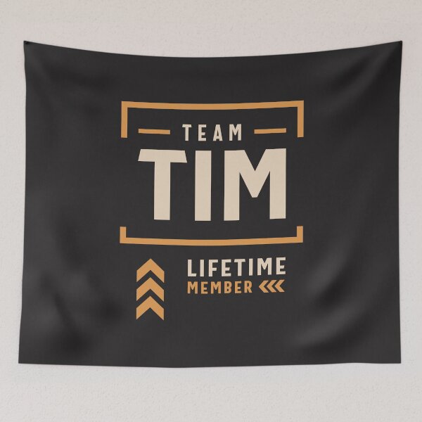Item preview, Team Tim Lifetime Member Funny Name Tim designed and sold by cidolopez.
