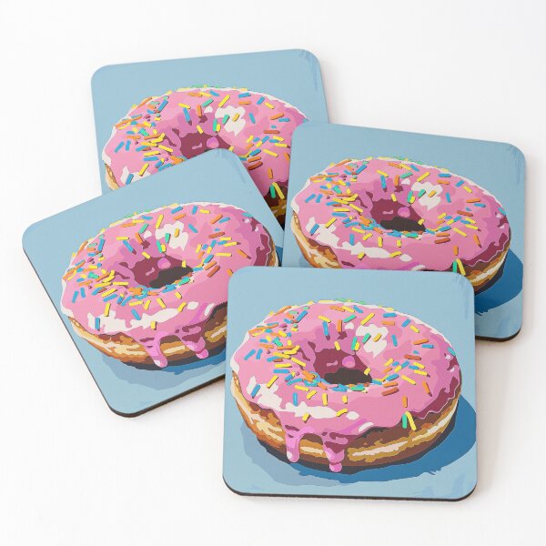 Item preview, Iced Donut Pop Art 12 designed and sold by AstroRisq.