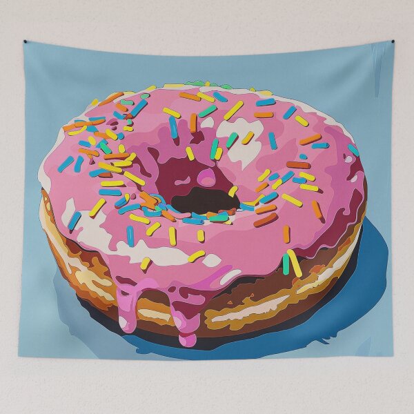Item preview, Iced Donut Pop Art 12 designed and sold by AstroRisq.