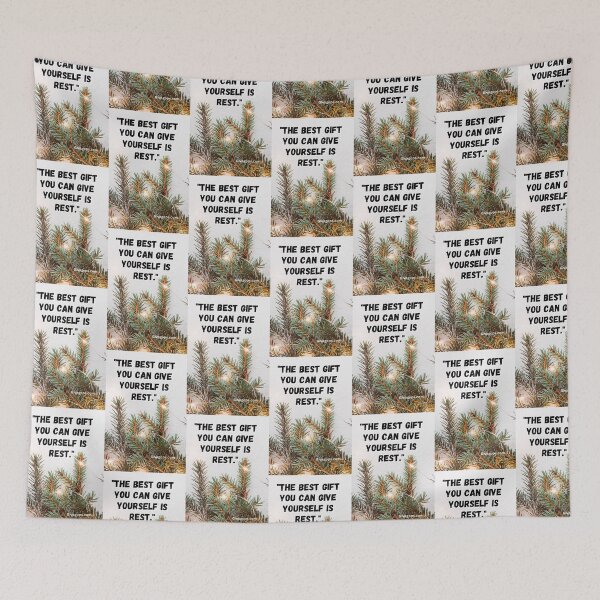 Item preview, "The best gift you can give yourself is rest." designed and sold by CUTESTUFFnow.