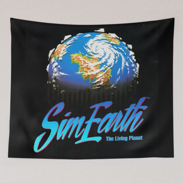 Item preview, SimEarth Game Cover Art HD designed and sold by Retr0Tshirts.
