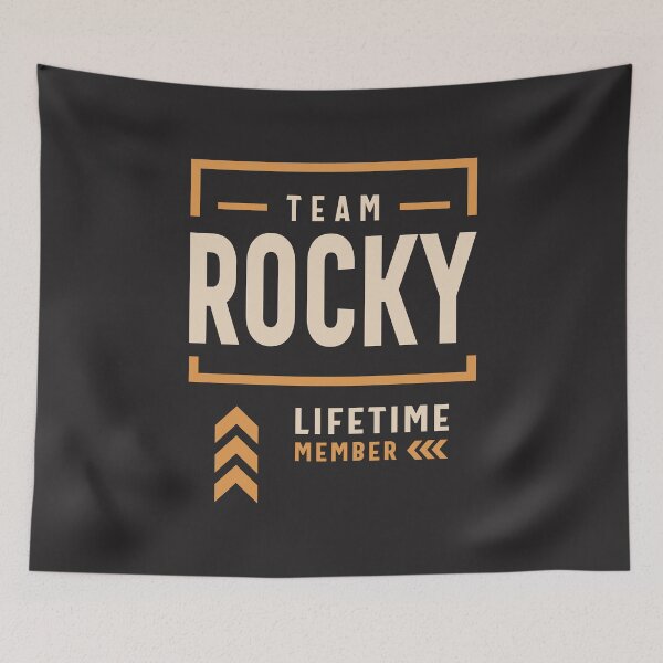 Item preview, Team Rocky Lifetime Member Funny Name Rocky   designed and sold by cidolopez.