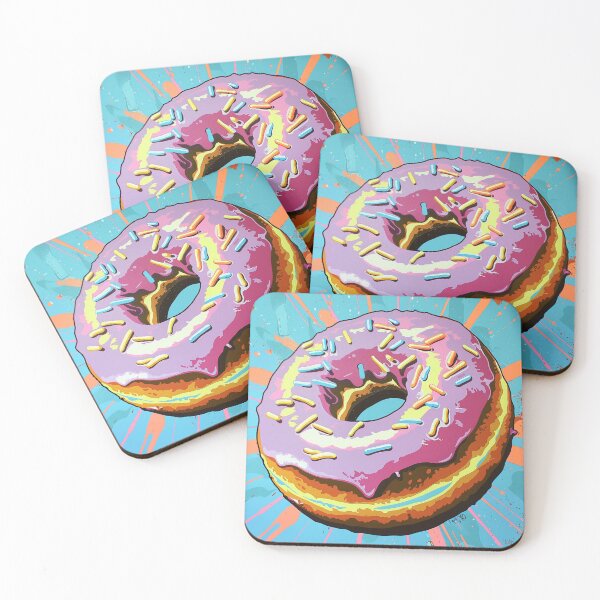 Item preview, Iced Donut Pop Art 13 designed and sold by AstroRisq.