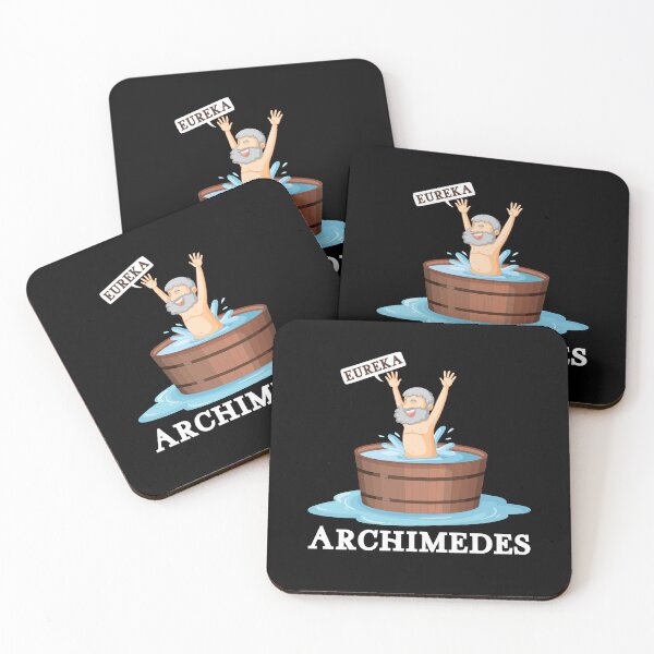 Item preview, Archimedes bathing says Eureka designed and sold by Lady-Frost.