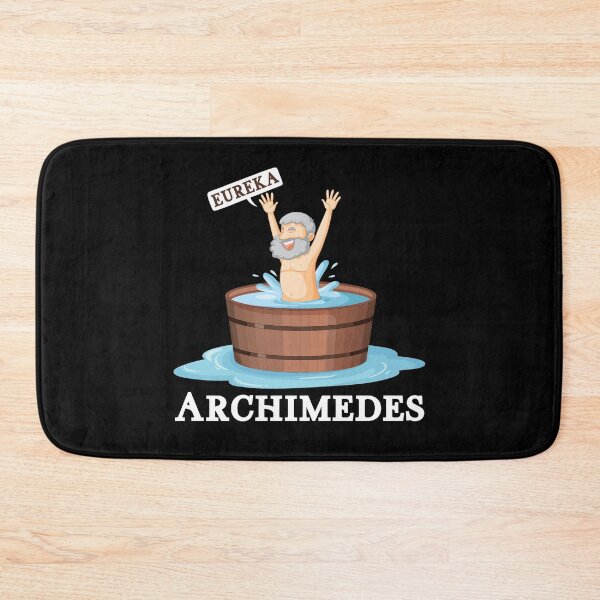 Item preview, Archimedes bathing says Eureka designed and sold by Lady-Frost.