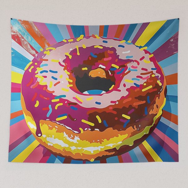 Item preview, Iced Donut Pop Art 14 designed and sold by AstroRisq.