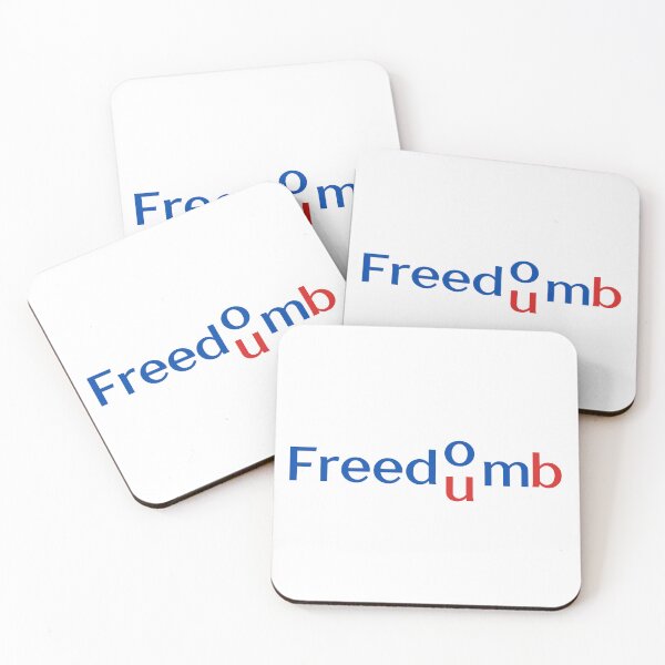 Item preview, Freedom Not Freedumb designed and sold by DesignDazzles.