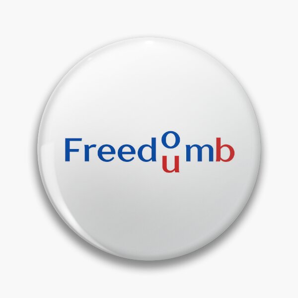Item preview, Freedom Not Freedumb designed and sold by DesignDazzles.