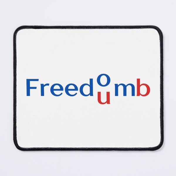 Item preview, Freedom Not Freedumb designed and sold by DesignDazzles.